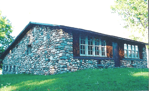 A renovated chicken coop serves as the Shady Lane Cellars Tasting Room