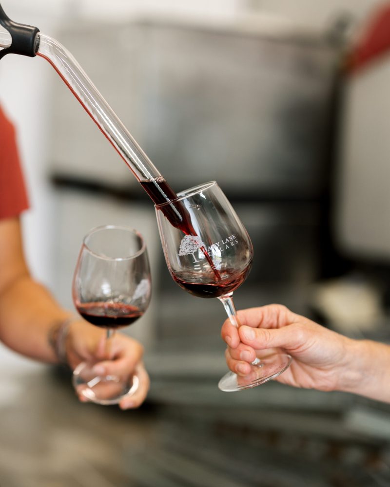 wine straight from the barrel