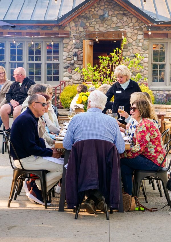 Bustling Tasting Room